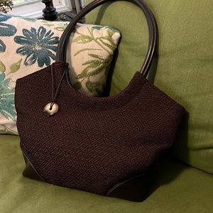 The SAK brown purse